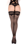 Ballerina 553 Black Hold Ups