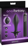 Pipedream - Anal Fantasy Elite - Auto-Throb Inflatable Vibrating Plug - Black