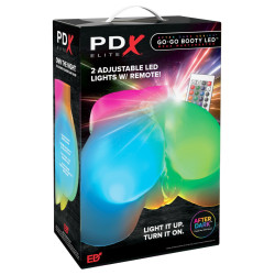 Pipedream - PDX Elite - Go-Go Booty Self-Lubricating Mega Masturbator - Frosted