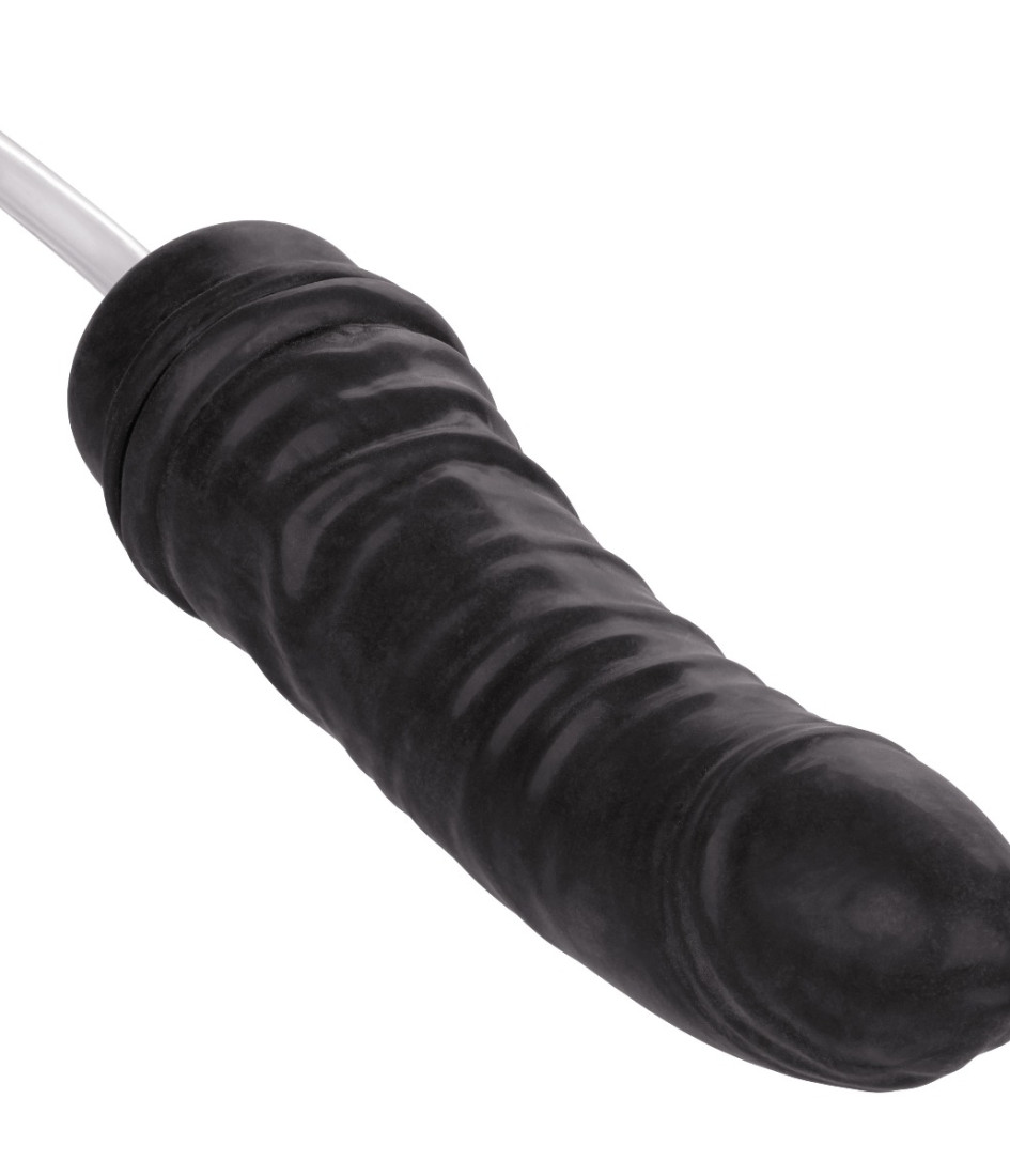 COLT Hefty Probe Inflatable Butt Plug - Black