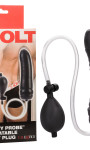 COLT Hefty Probe Inflatable Butt Plug - Black