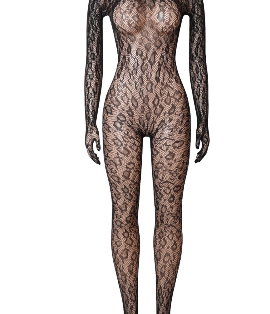 YesX YX749 Body Stocking Black