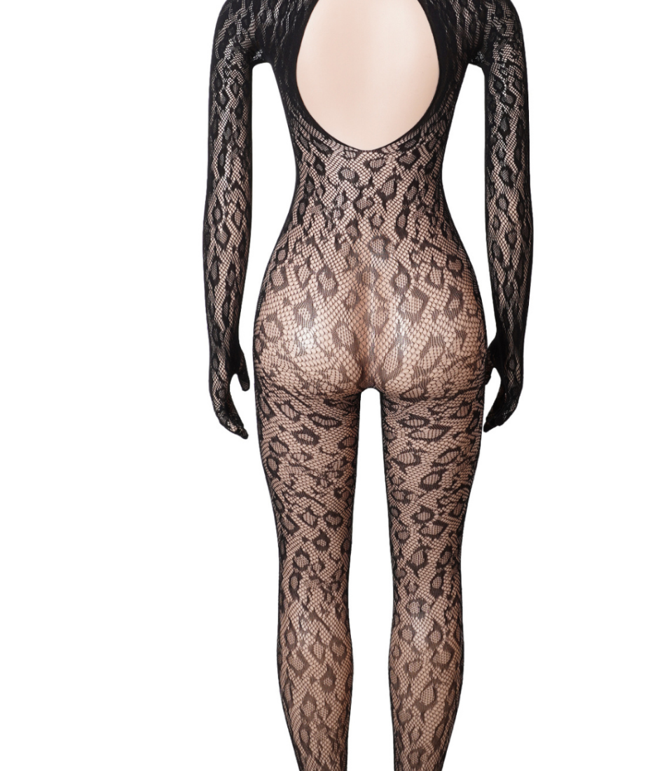 YesX YX749 Body Stocking Black