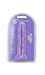 Loving Joy 6 Inch Suction Cup Dildo Purple
