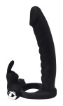 Loving Joy Double Fun Vibrating Rabbit Double Penetration Strap-On