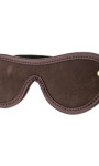 BOUND Nubuck Leather Blindfold
