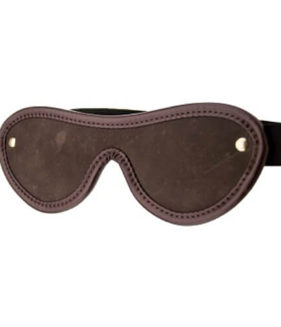 BOUND Nubuck Leather Blindfold
