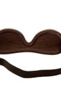 BOUND Nubuck Leather Blindfold