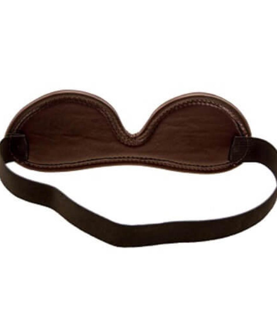BOUND Nubuck Leather Blindfold
