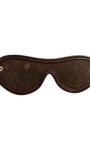 BOUND Nubuck Leather Blindfold