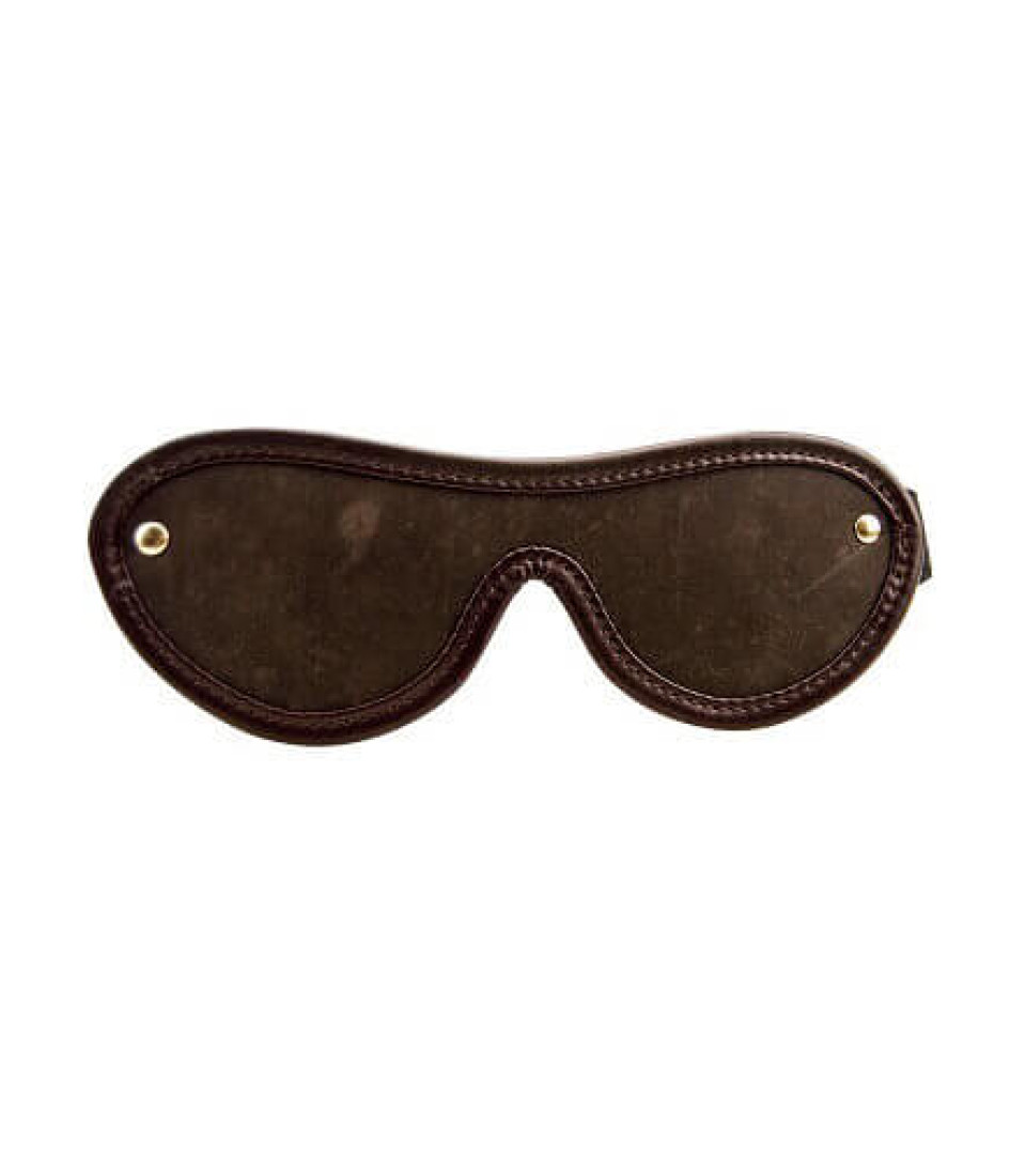 BOUND Nubuck Leather Blindfold